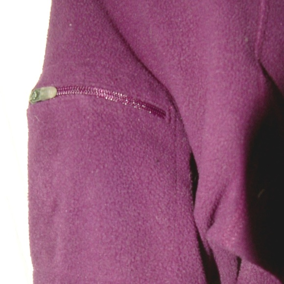 Vintage L.L.Bean Violet Pullover XS/REG w/pocket - Picture 2 of 4